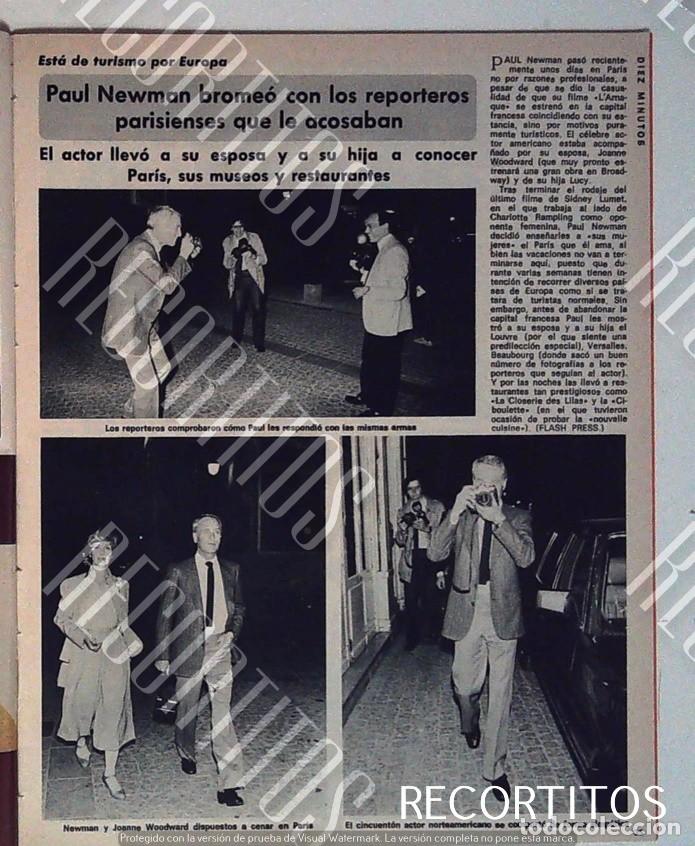 Cinema: PAUL NEMAN PARIS JOANNE WOODWARD