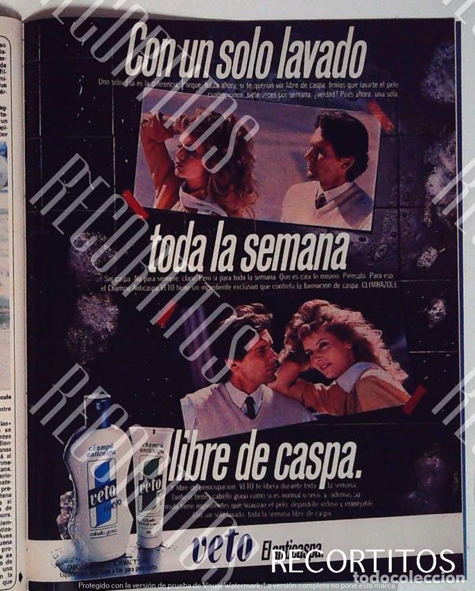 Cin&eacute;ma: RETO LIBRE DE CASPA ANUNCIO PUBLICIDAD