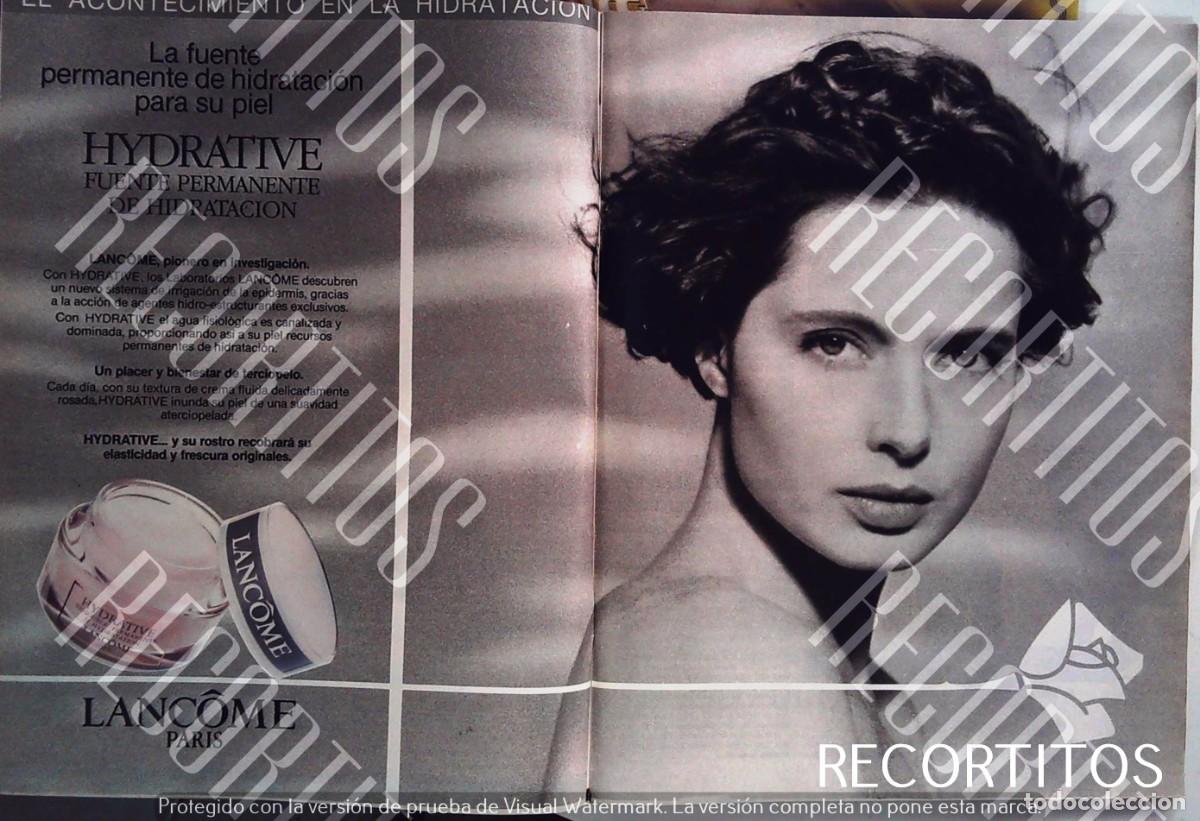 Cinema: FAMOSOS EN LA PUBLICIDAD ISABELLA ROSSELLINI ANUNCIO LANCOME ROUGE ABSOLUT