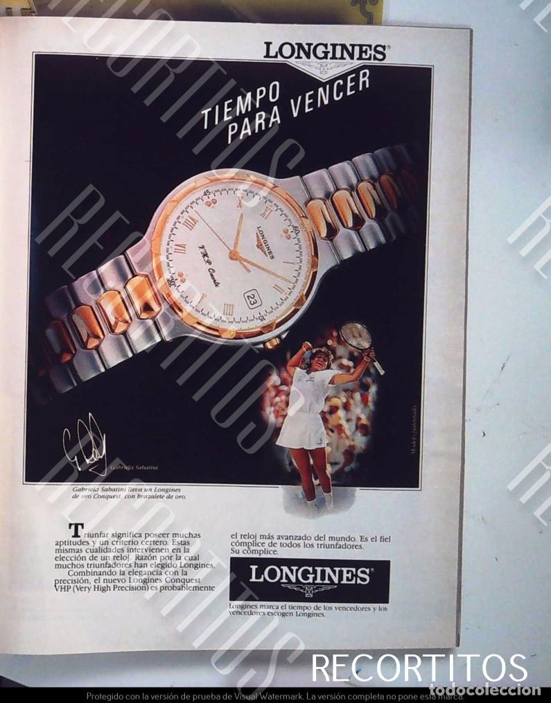Cin&eacute;ma: GABRIELA SABATINI LONGINES PUBLICIDAD