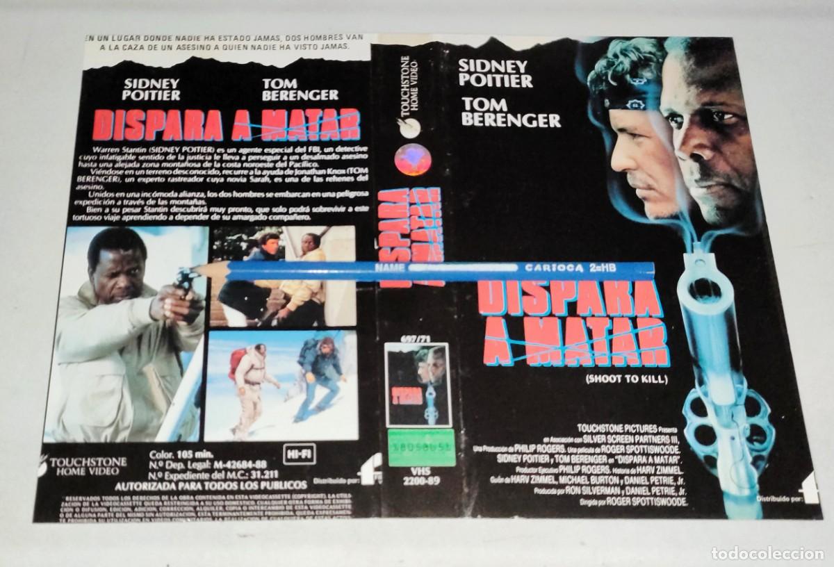 Cin&eacute;ma: CAR&Aacute;TULA VHS &bull; DISPARA A MATAR - ROGER SPOTTISWOODE