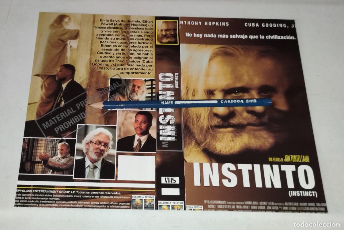 Cin&eacute;ma: CAR&Aacute;TULA VHS &bull; INSTINTO - JOHN TURTELTAUB