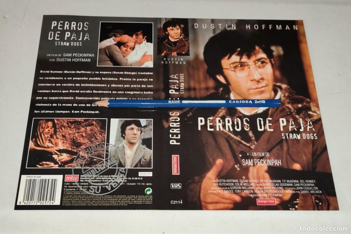 Cin&eacute;ma: CAR&Aacute;TULA VHS &bull; PERROS DE PAJA - SAM PECKINPAH