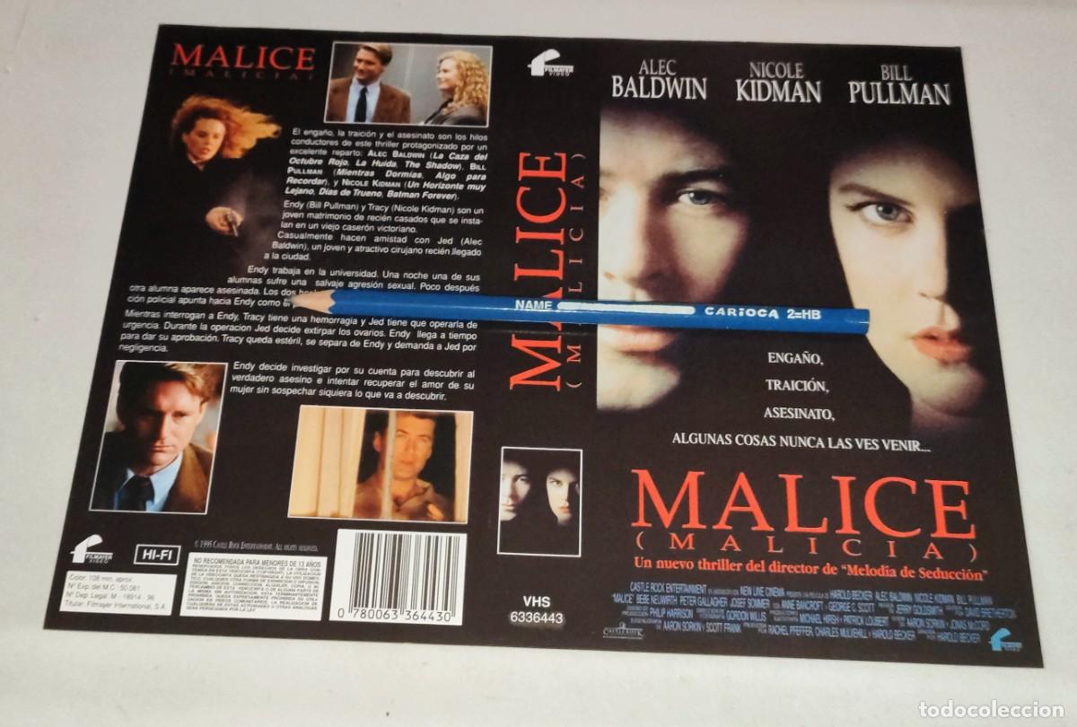 Cin&eacute;ma: CAR&Aacute;TULA VHS &bull; MALICIA - HAROLD BECKER