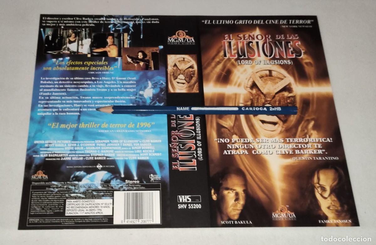 Cin&eacute;ma: CAR&Aacute;TULA VHS &bull; EL SE&Ntilde;OR DE LAS ILUSIONES - CLIVE BARKER