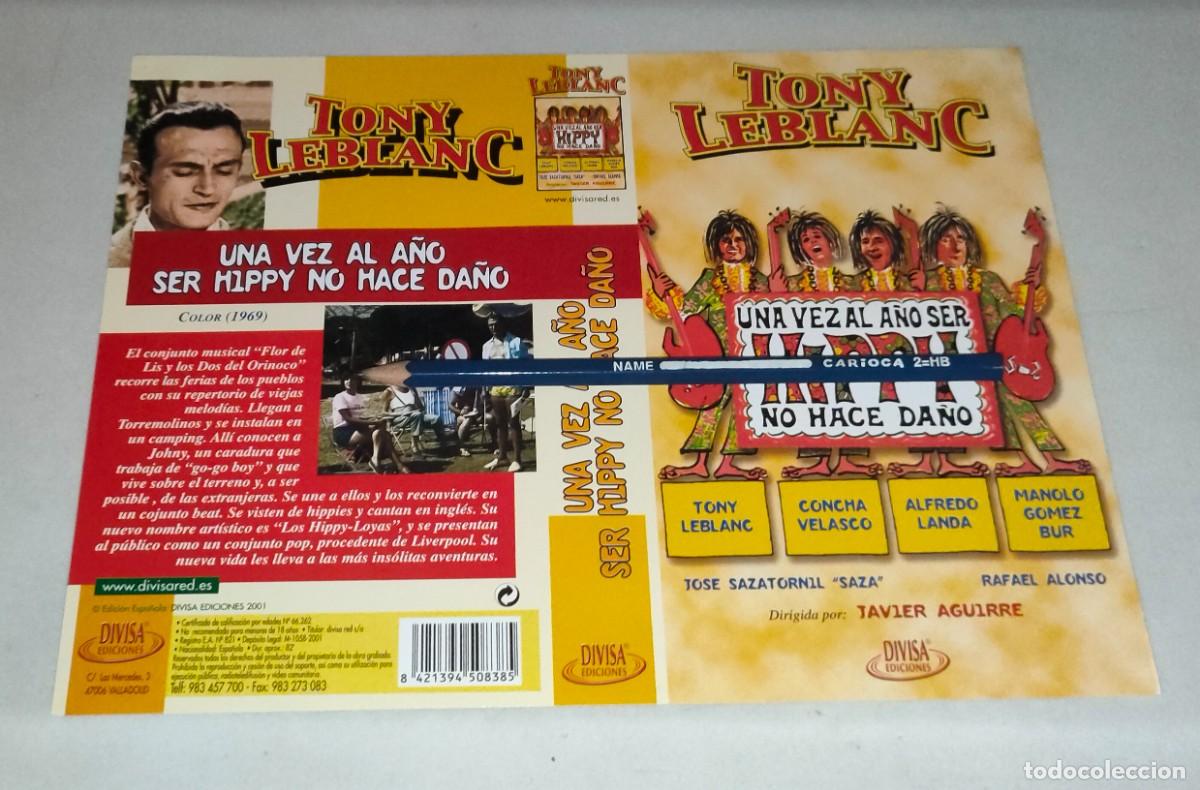 Cin&eacute;ma: CAR&Aacute;TULA VHS &bull; UNA VEZ AL A&Ntilde;O SER HIPPY NO HACE DA&Ntilde;O - JAVIER AGUIRRE