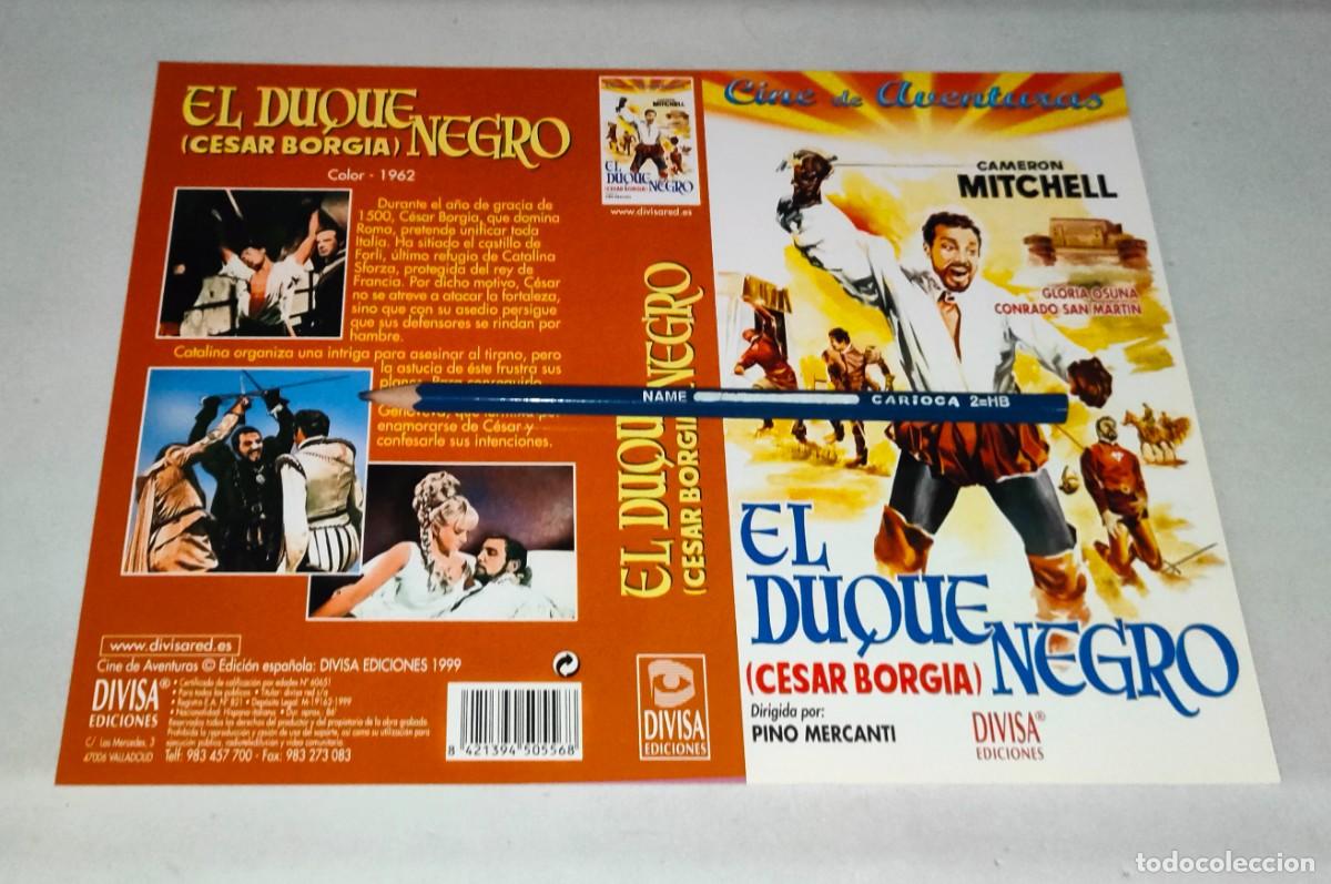 Kino: CAR&Aacute;TULA VHS &bull; EL DUQUE NEGRO - PINO MERCANTI