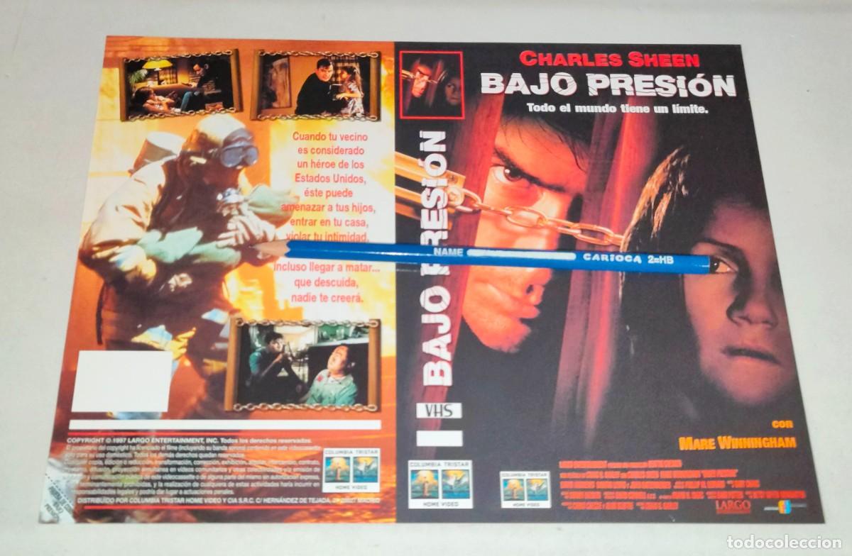 Kino: CAR&Aacute;TULA VHS &bull; BAJO PRESI&Oacute;N - CHARLIE SHEEN