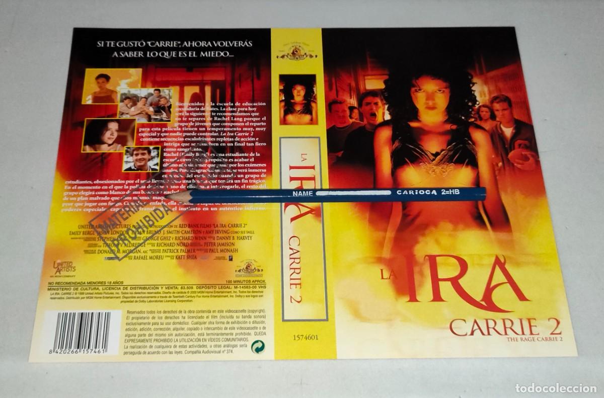 Cin&eacute;ma: CAR&Aacute;TULA VHS &bull; CARRIE 2: LA IRA - STEPHEN KING