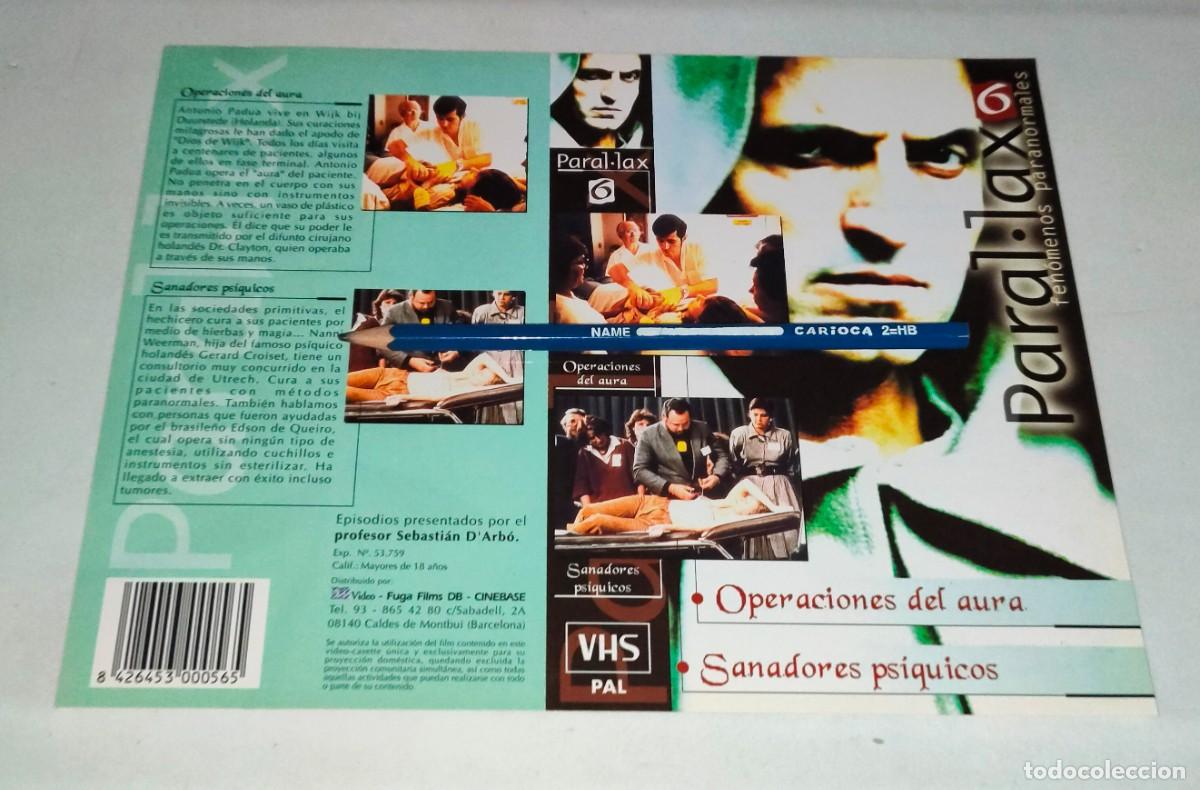 Cin&eacute;ma: CAR&Aacute;TULA VHS &bull; PARAL-LAX 6: FENEMENOS PARANORMALES