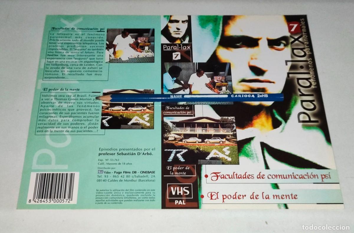 Kino: CAR&Aacute;TULA VHS &bull; PARAL-LAX 7: FENEMENOS PARANORMALES