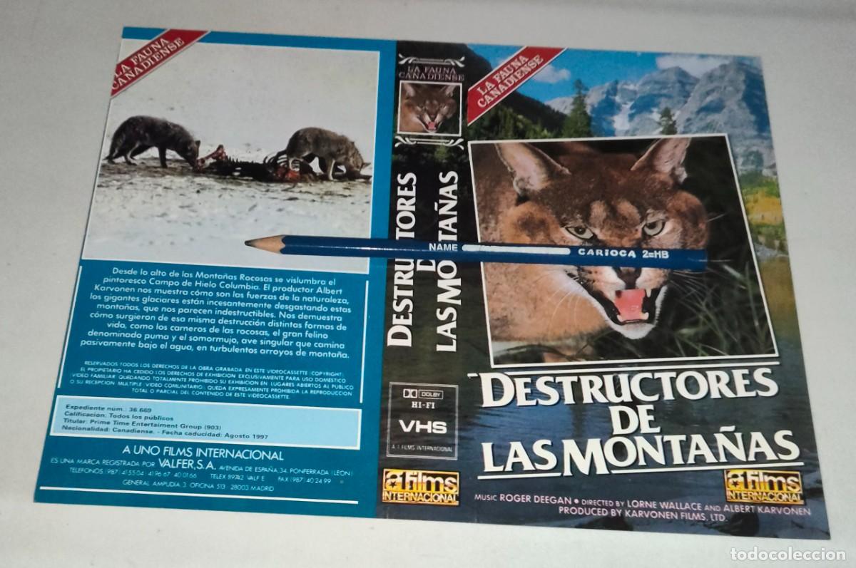 Kino: CAR&Aacute;TULA VHS &bull; LA FAUNA CANADIENSE: DESTRUCTORES DE LAS MONTA&Ntilde;AS