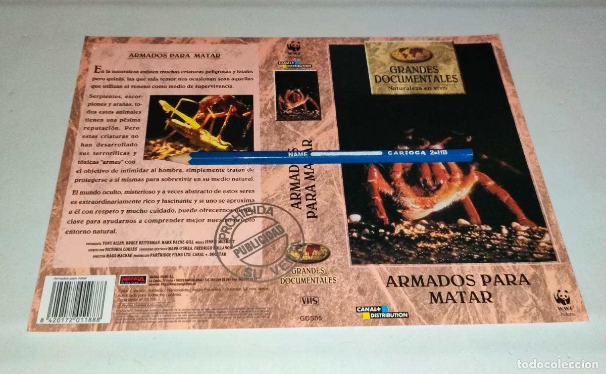Cin&eacute;ma: CAR&Aacute;TULA VHS &bull; GRANDES DOCUMENTALES: ARMADOS PARA MATAR