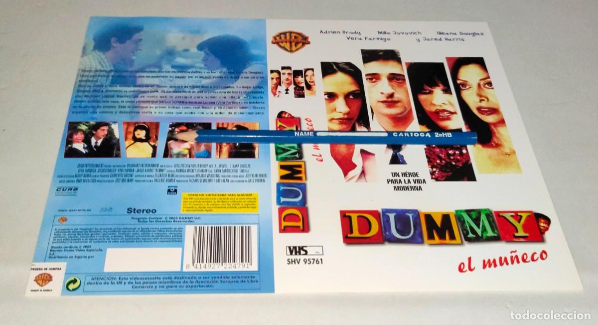 Kino: CAR&Aacute;TULA VHS &bull; EL MU&Ntilde;ECO (DUMMY) - MILA JOVOVICH