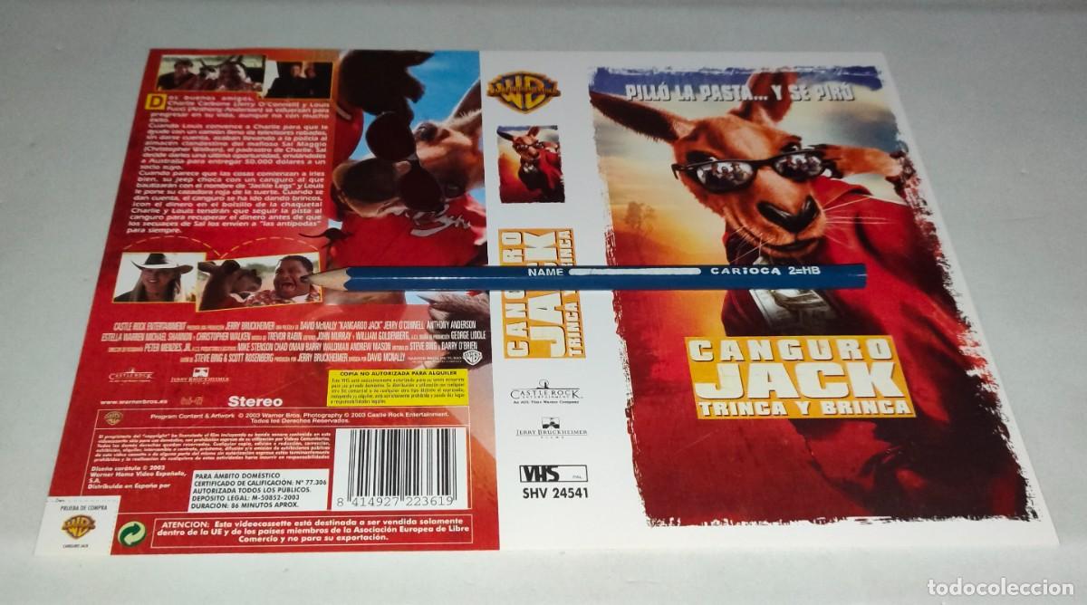 Cin&eacute;ma: CAR&Aacute;TULA VHS &bull; CANGURO JACK TRINCA Y BRINCA - CHRISTOPHER WALKEN