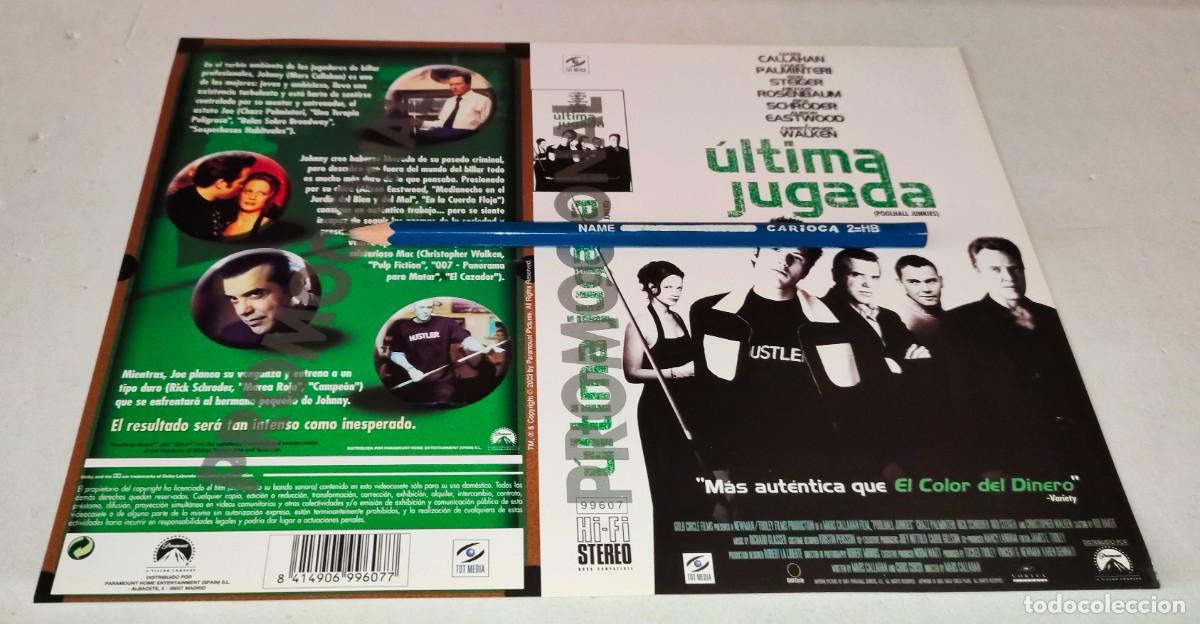 Cin&eacute;ma: CAR&Aacute;TULA VHS &bull; &Uacute;LTIMA JUGADA - CHRISTOPHER WALKEN