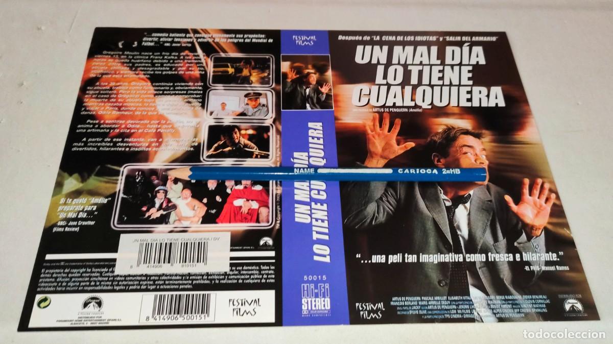 Cin&eacute;ma: CAR&Aacute;TULA VHS &bull; UN MAL D&Iacute;A LO TIENE CUALQUIERA - ARTUS PENGUERN