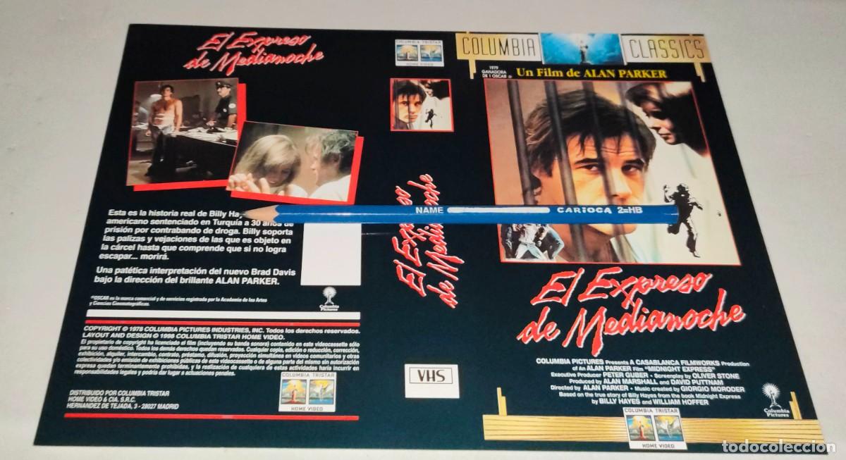 Cin&eacute;ma: CAR&Aacute;TULA VHS &bull; EL EXPRESO DE MEDIANOCHE - ALAN PARKER