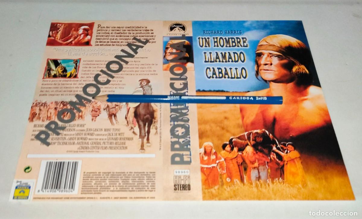Kino: CAR&Aacute;TULA VHS &bull; UN HOMBRE LLAMADO CABALLO - RICHARD HARRIS