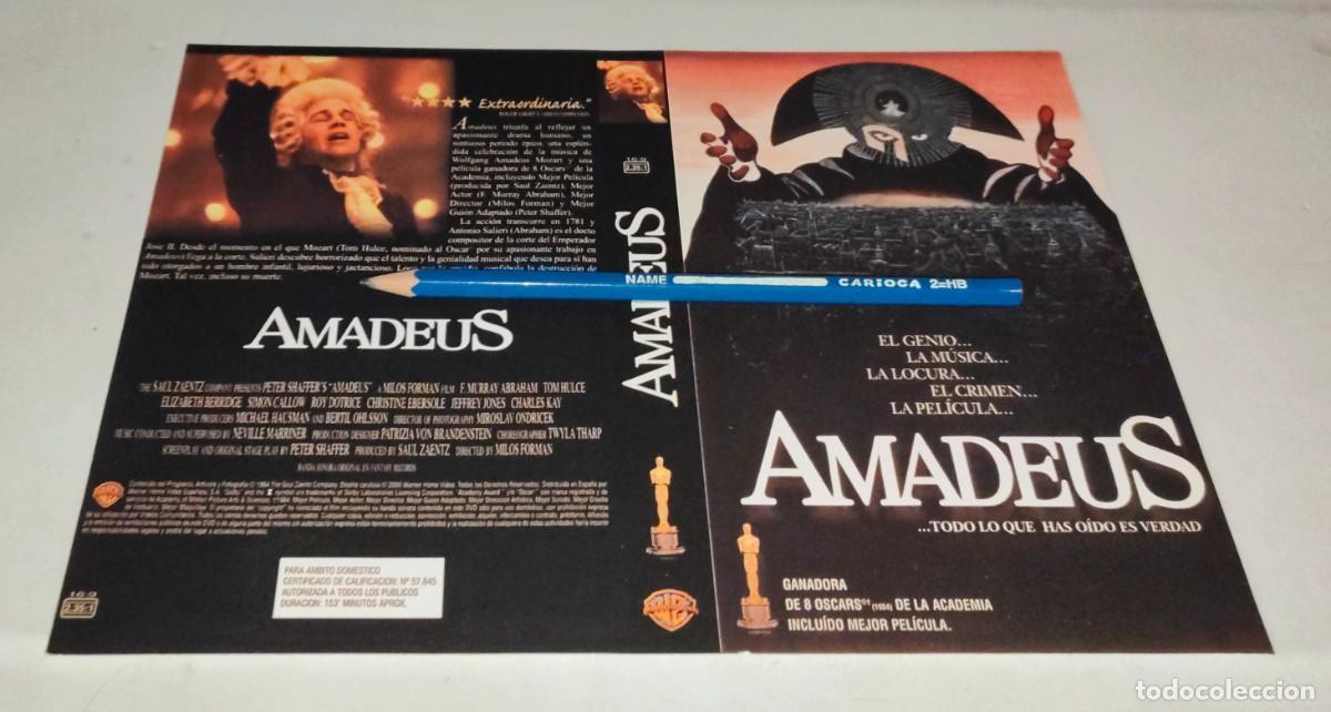 Kino: CAR&Aacute;TULA VHS &bull; AMADEUS - MILOS FORMAN