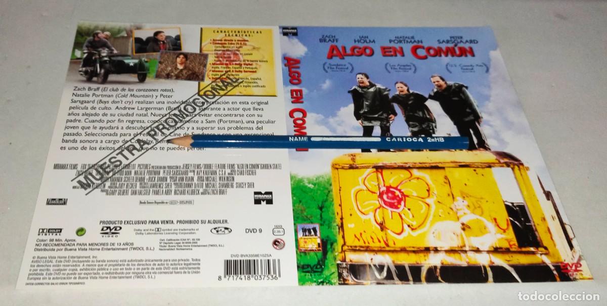 Cin&eacute;ma: CAR&Aacute;TULA DVD &bull; ALGO EN COM&Uacute;N - NATALIE PORTMAN