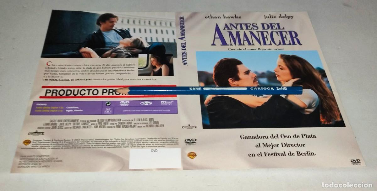 Cin&eacute;ma: CAR&Aacute;TULA DVD &bull; ANTES DEL AMANECER - RICHARD LINKLATER