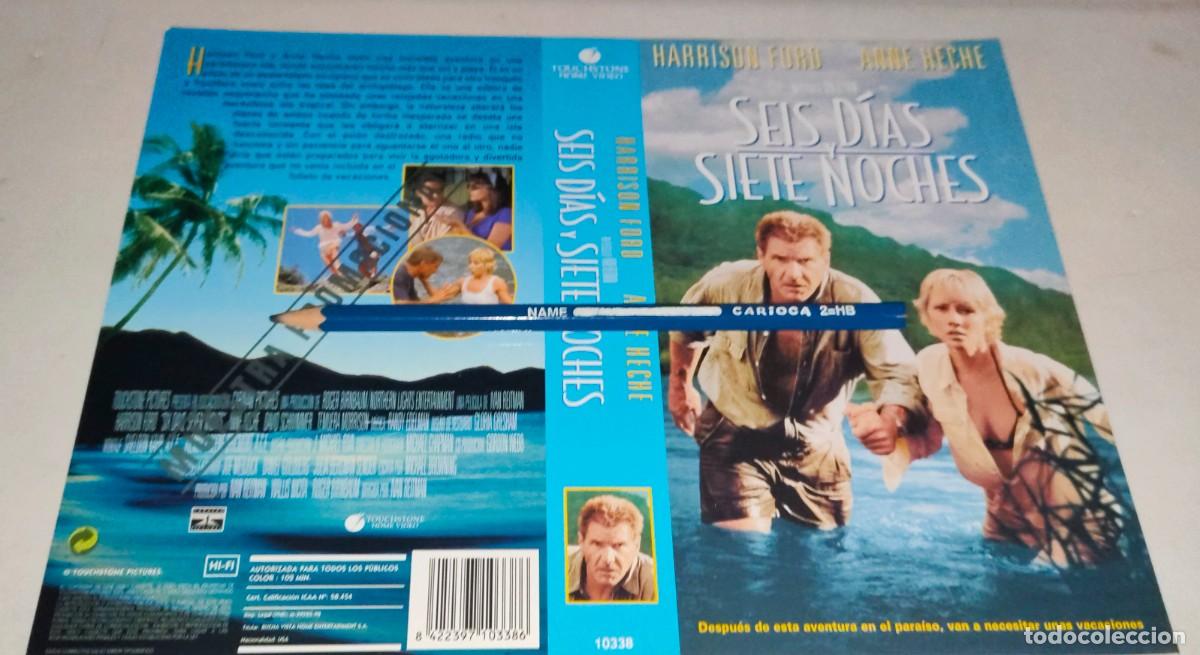 Cin&eacute;ma: CAR&Aacute;TULA VHS &bull; SEIS D&Iacute;AS, SIETE NOCHES - HARRISON FORD