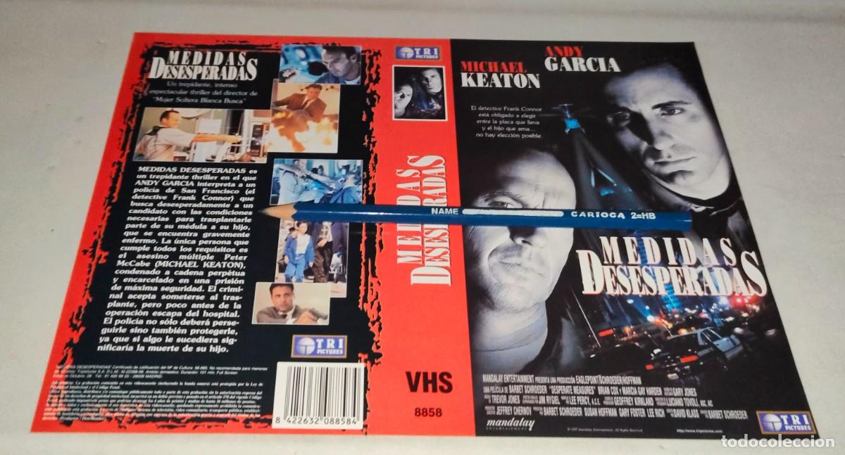 Cin&eacute;ma: CAR&Aacute;TULA VHS &bull; MEDIDAS DESESPERADAS - BARBET SCHROEDER