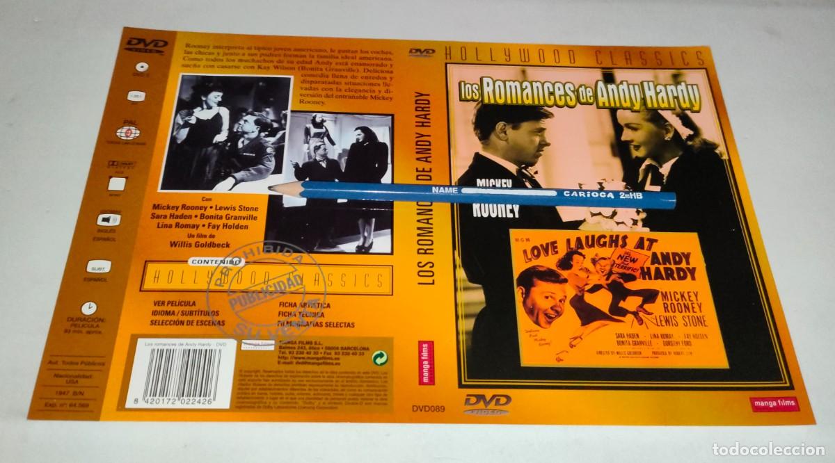 Cin&eacute;ma: CAR&Aacute;TULA DVD &bull; LOS ROMANCES DE ANDY HARDY - WILLIS GOLDBECK