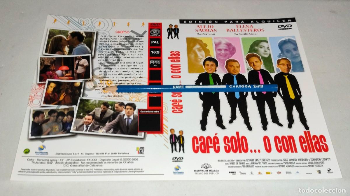 Cin&eacute;ma: CAR&Aacute;TULA DVD &bull; CAF&Eacute; SOLO... O CON ELLAS - ALVARO D&Iacute;AZ LORENZO
