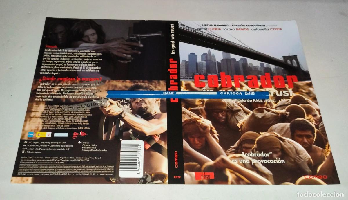 Cin&eacute;ma: CAR&Aacute;TULA DVD &bull; COBRADOR IN GOD WE TRUST - PAUL LEDUC