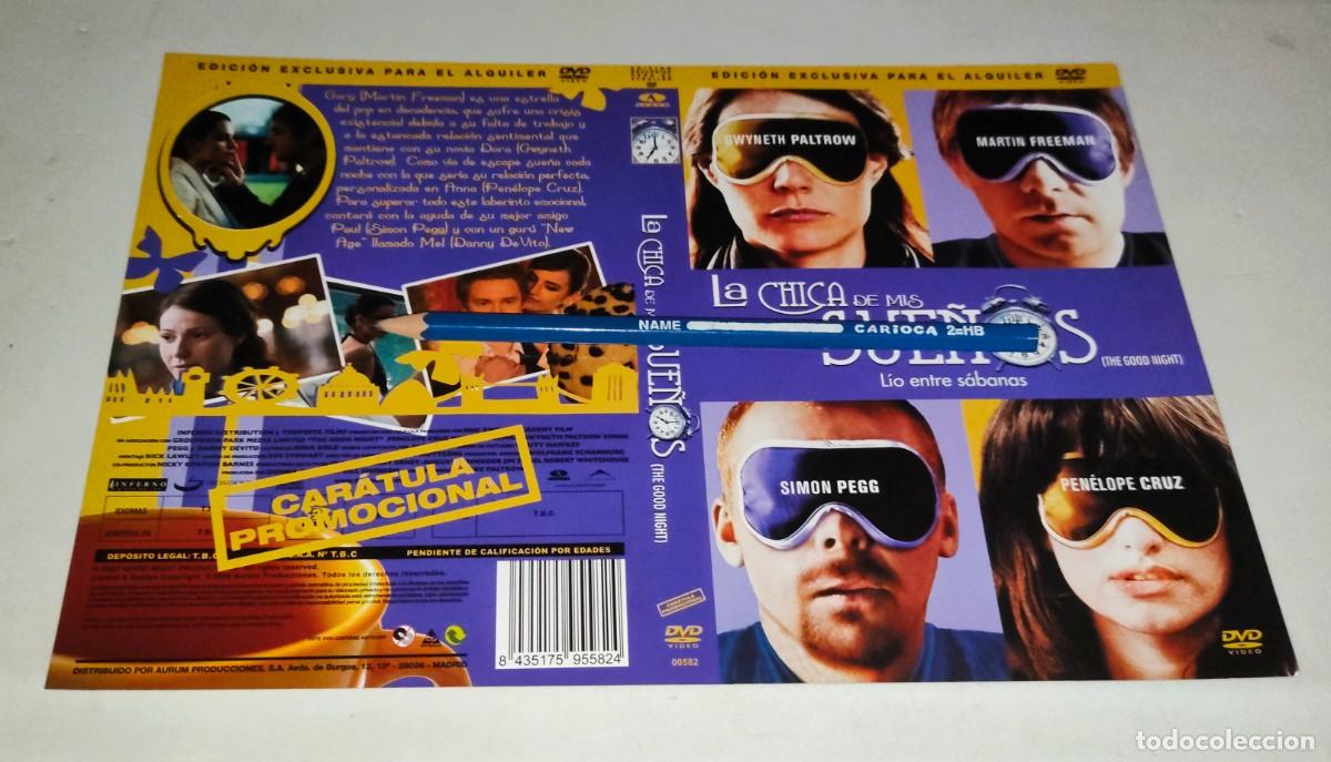 Cin&eacute;ma: CAR&Aacute;TULA DVD &bull; LA CHICA DE MIS SUE&Ntilde;OS - PEN&Eacute;LOPE CRUZ