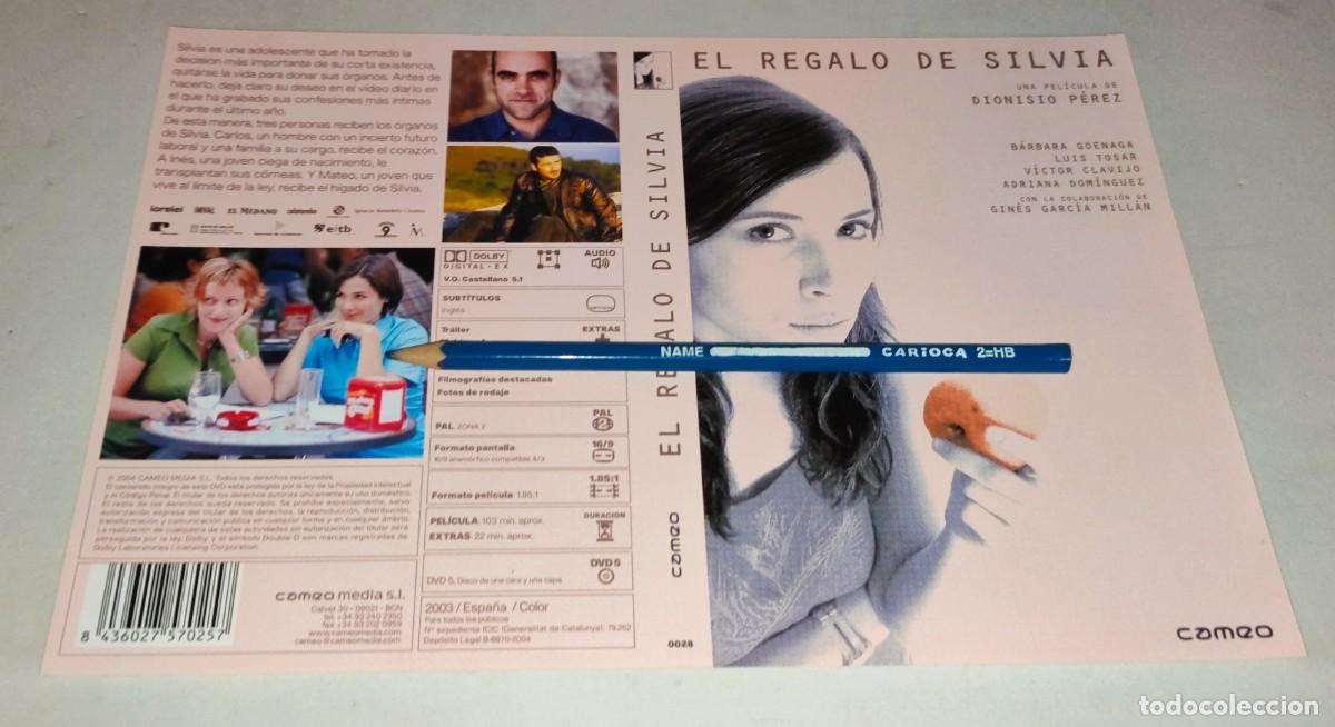 Cin&eacute;ma: CAR&Aacute;TULA DVD &bull; EL REGALO DE SILVIA - DIONISIO P&Eacute;REZ