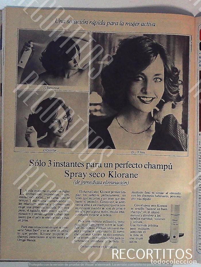 Cin&eacute;ma: KLORANE ANUNCIO PUBLICIDAD