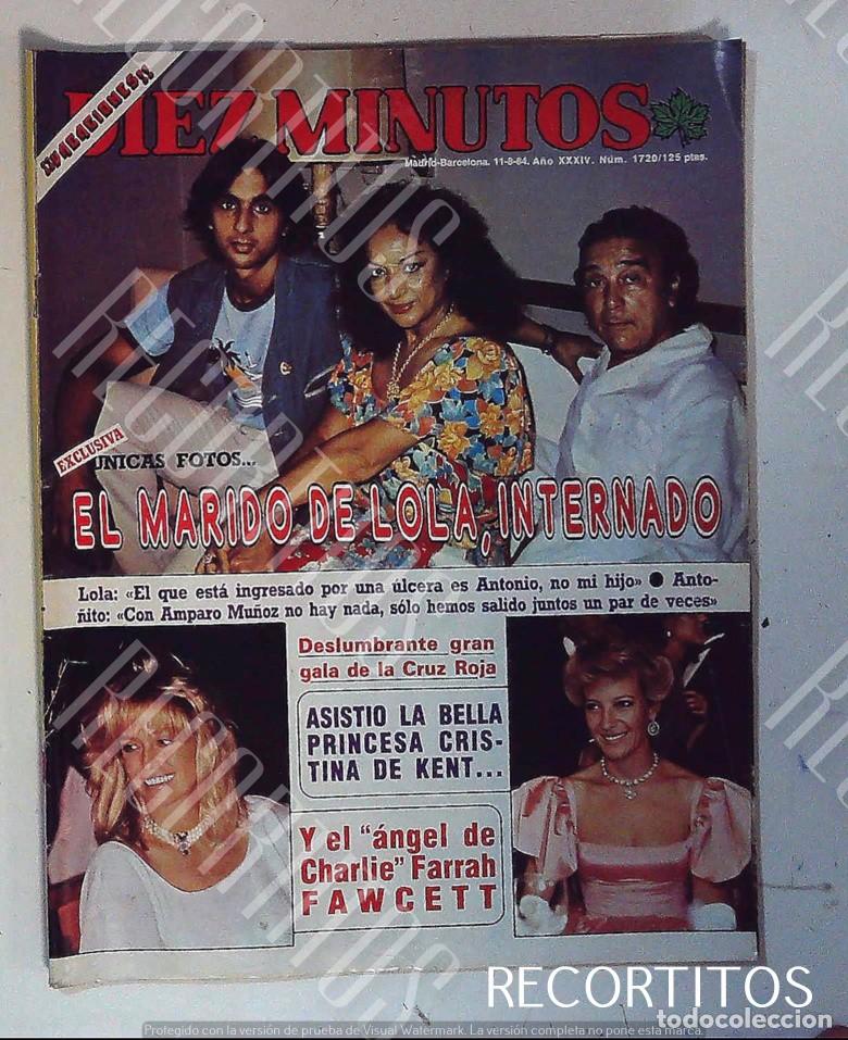 Cine: RECORTE PORTADA FARRAH FAWCETT LOLA FLORES ANTONIO