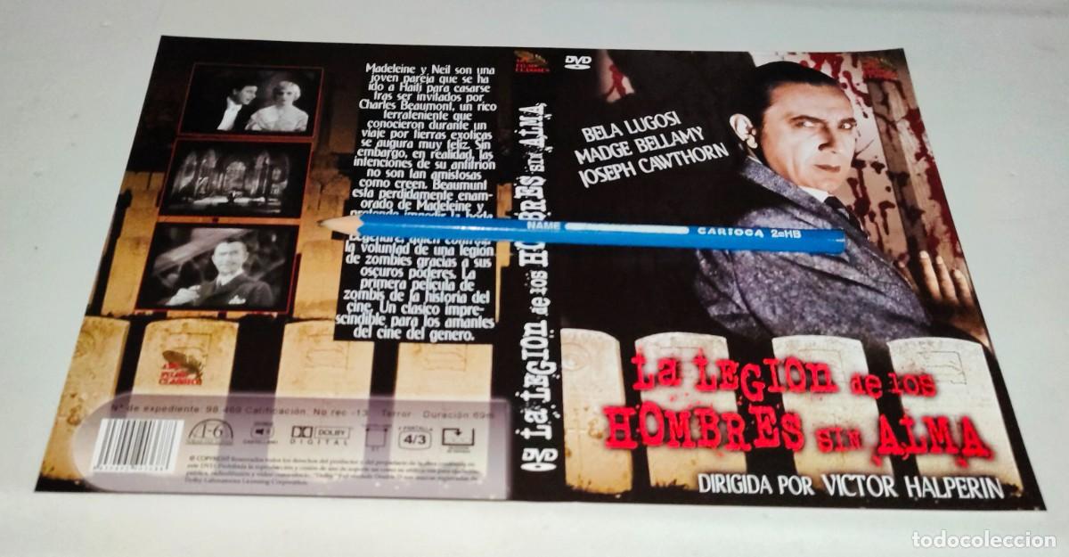 Cine: CAR&Aacute;TULA DVD &bull; LA LEGI&Oacute;N DE LOS HOMBRES SIN ALMA - VICTOR HALPERIN