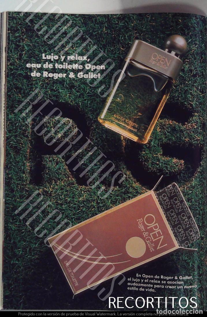 Cin&eacute;ma: OPEN ROGE Y GALLET ANUNCIO PUBLICIDAD