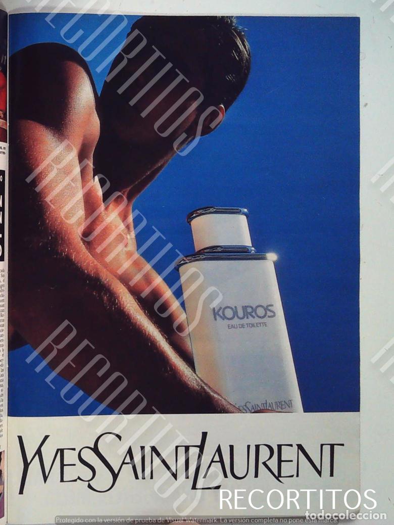 Cin&eacute;ma: YVES SAINT LAURENT kouros ANUNCIO PUBLICIDAD