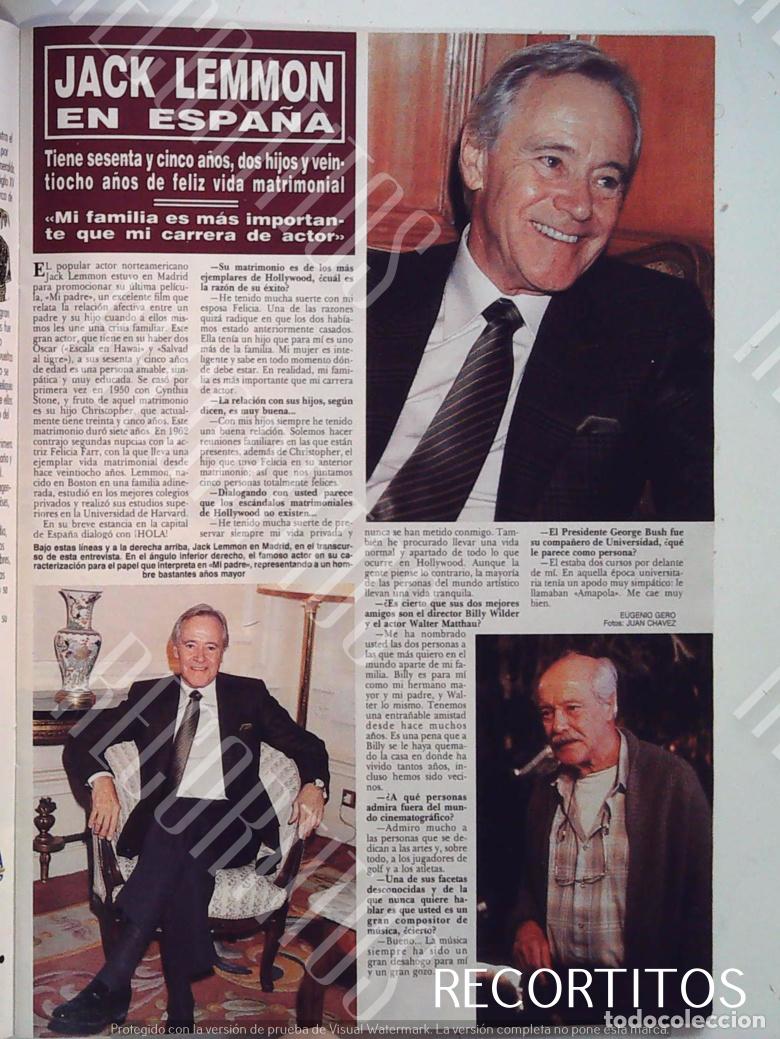 Cinema: JACK LEMMON EN ESPA&Ntilde;A