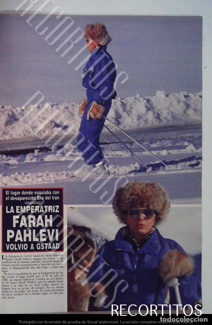 Cine: FARAH DIBA EL SHA DE PERSIA ESQUI