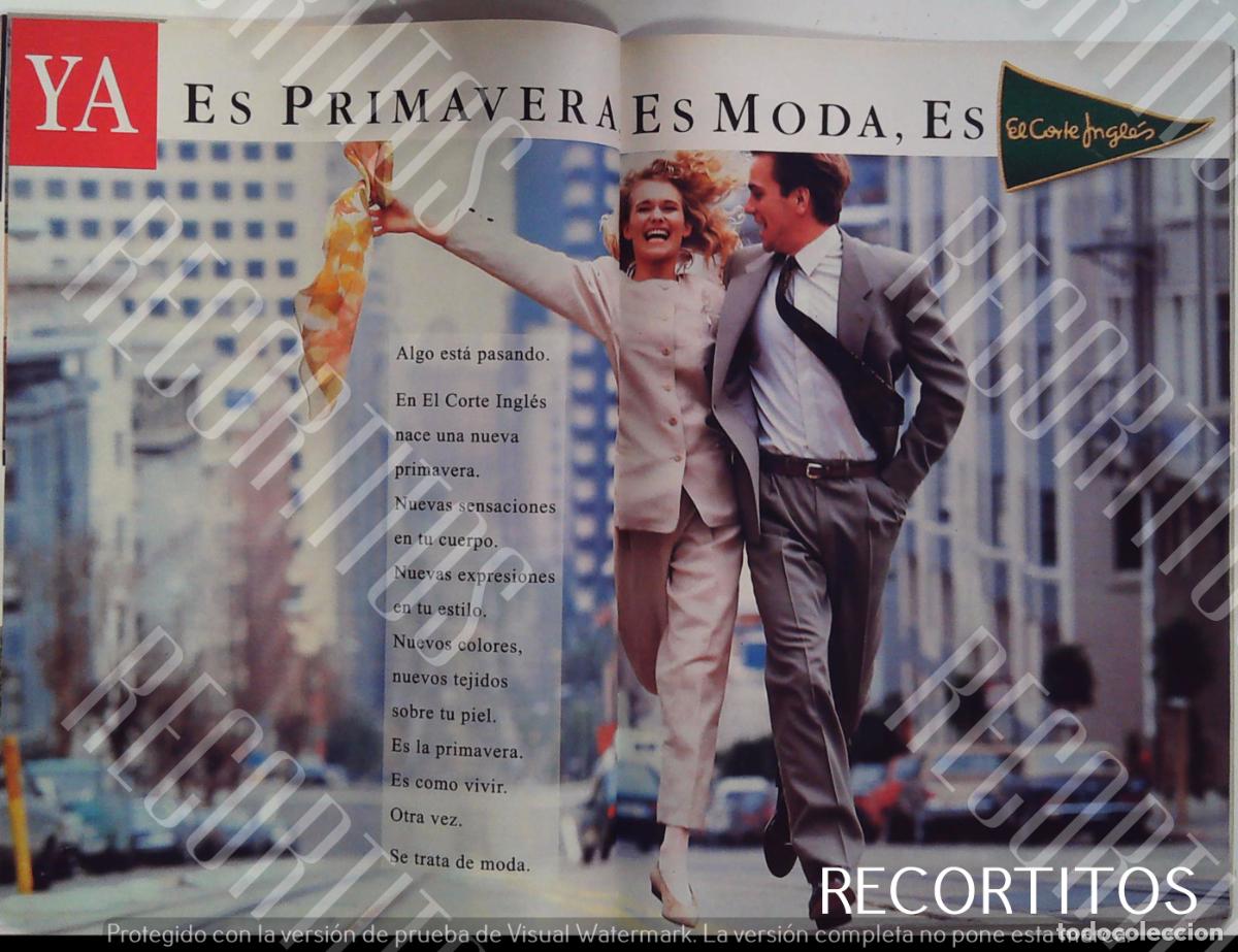 Cin&eacute;ma: EL CORTE INGLES ANUNCIO MODA PUBLICIDAD