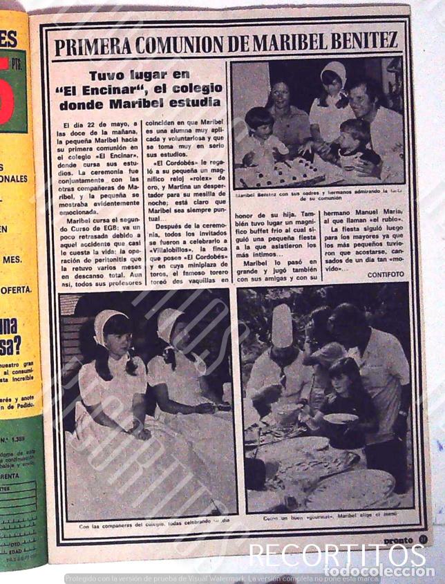 Cinema: MANUEL BENITEZ EL CORDOBES COMUNION MARIBEL