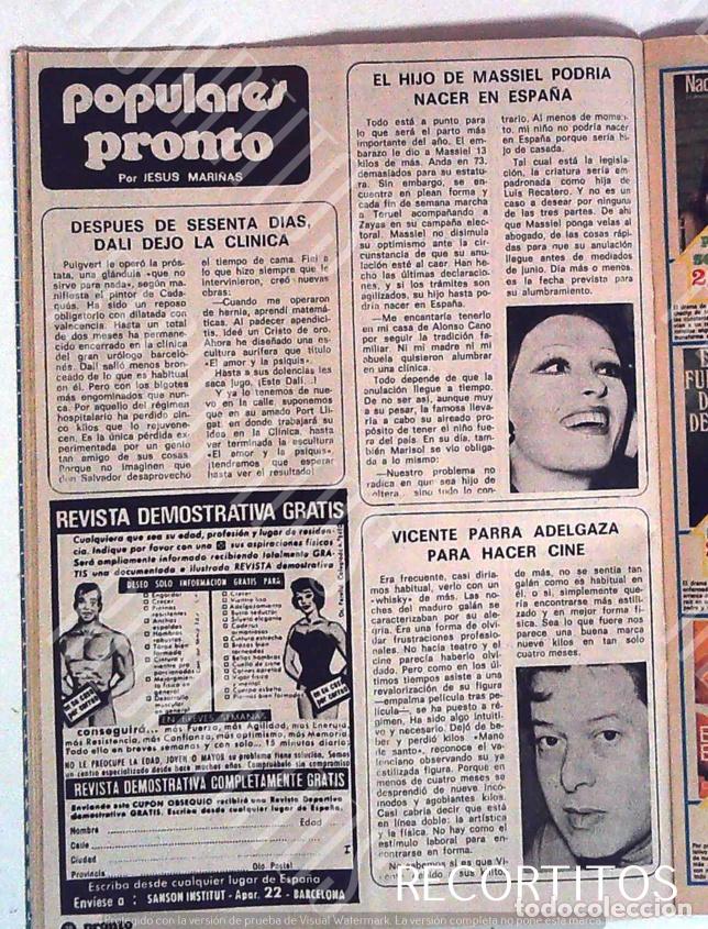 Cine: SALVADOR DALI MASSIEL VICENTE PARRA