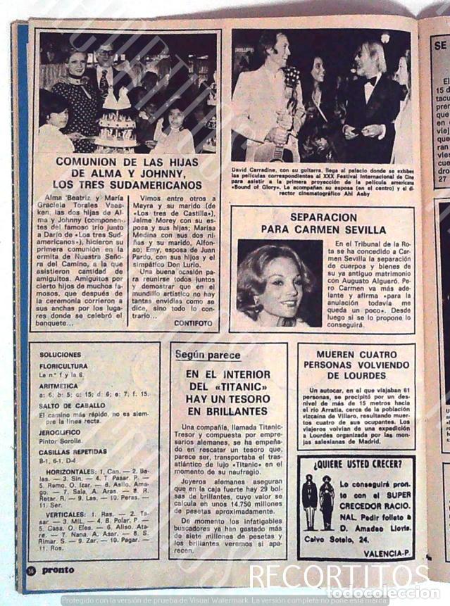 Cine: los tres sudamericanos alma JOHNNY CARMEN SEVILLA DAVID CARRADINE EL TESORO DEL TITANIC AHL ASBY