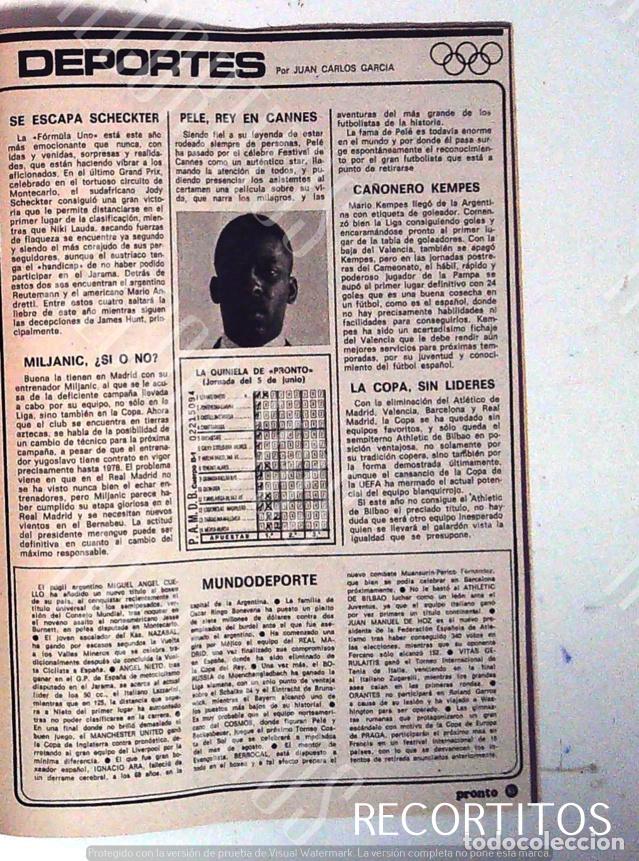 Cinema: PELE EL REY EN CANNES KEMPES