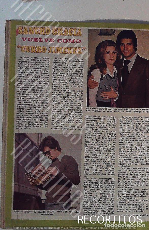 Cine: SANCHO GRACIA CURRO JIMENEZ - Foto 1