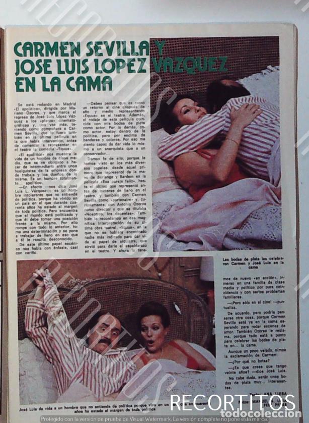 Cine: CARMEN SEVILLA JOSE LUIS LOPEZ VAZQUEZ