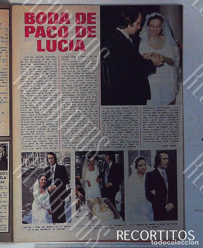 Cine: PACO DE LUCIA CASILDA BODA