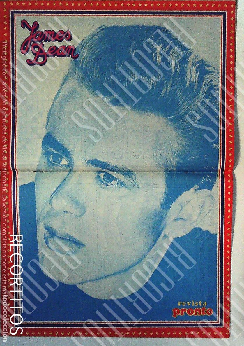 Cine: JAMES DEAN POSTER PRONTO