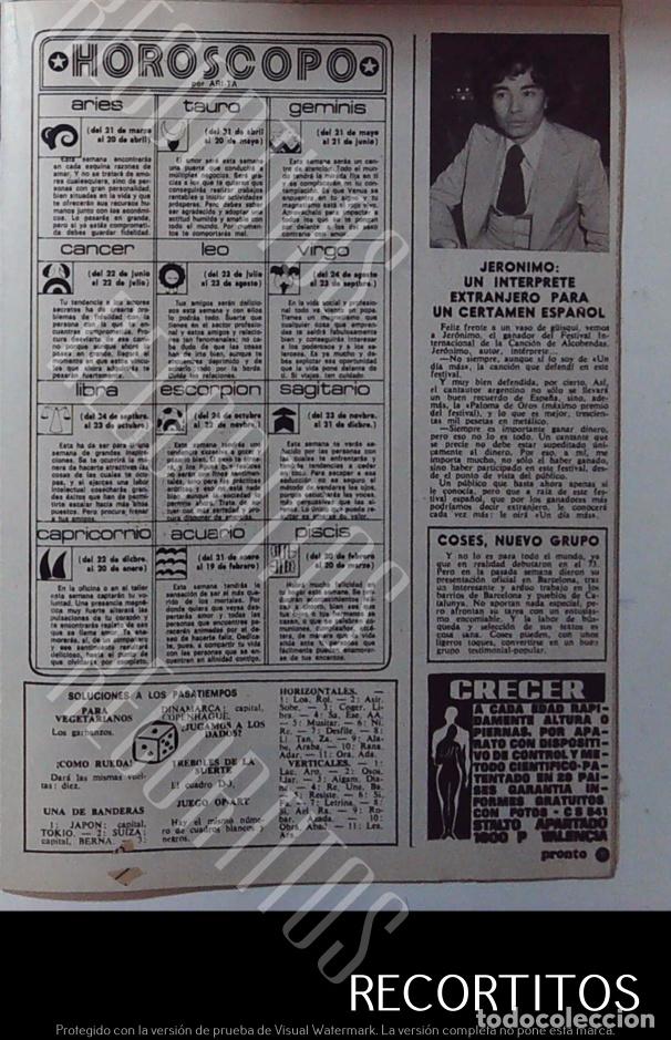 Cin&eacute;ma: JERONIMO CANTANTE DE LOS 70